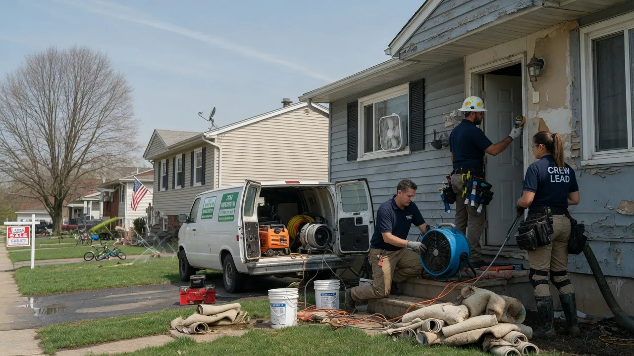 Flood Cleanup in Sciota, PA near me