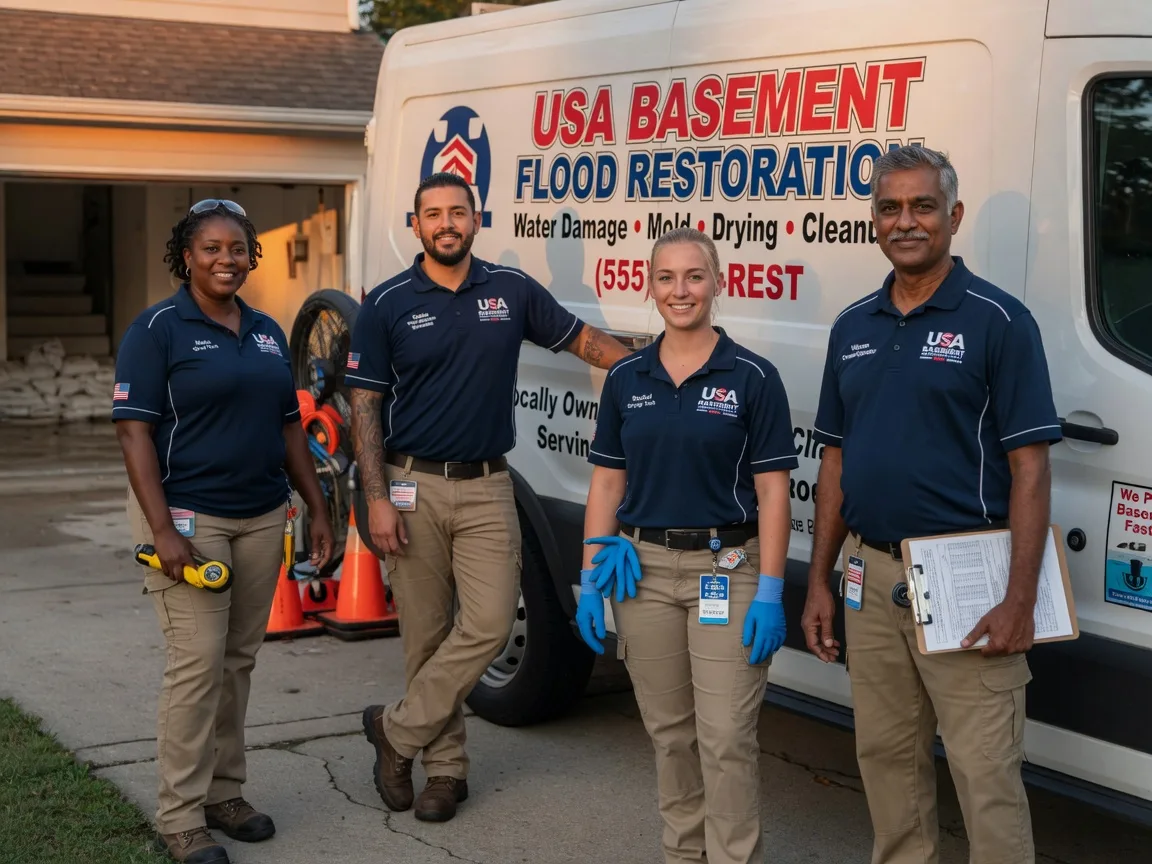 Basement Flood Cleanup company in Sciota, PA